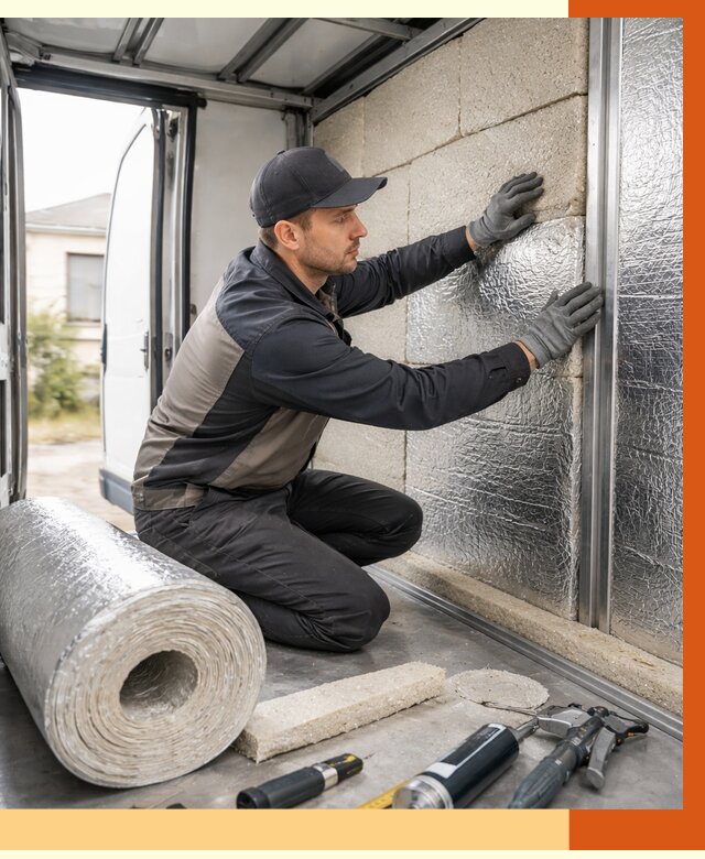 Утепление фургона рефрижератора в Сарове от 13019 руб./м² под ключ | ТепломастерСро